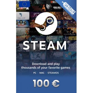 Steam Wallet €100 EUR [EU]